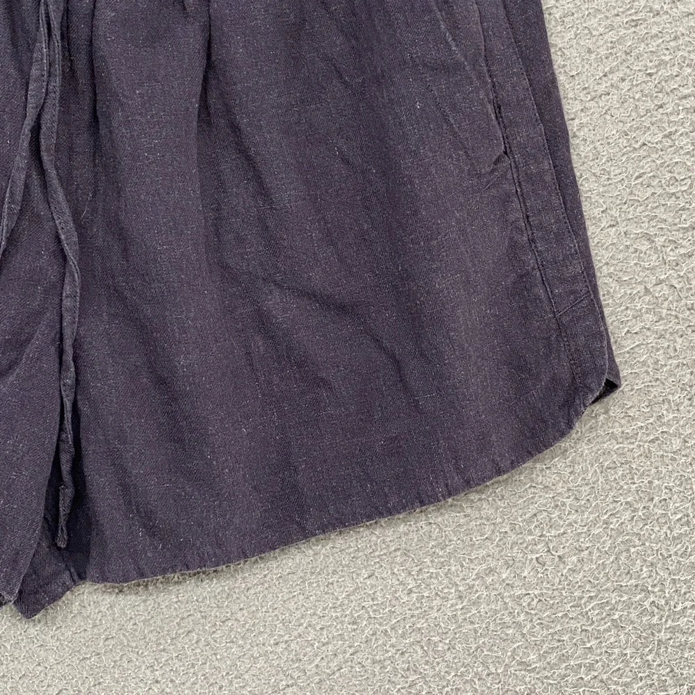 The Group Babaton Shorts Womens Medium Linen‎ Satin Lined Beachy Boho Lounge